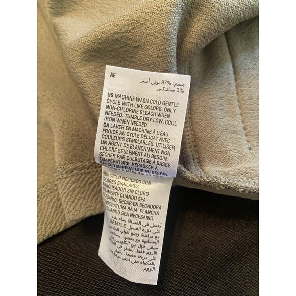 Bar III Women's Shawl Collar Open-Front Blazer Jacket Green Sz PXL Office Casual - Picture 8 of 8